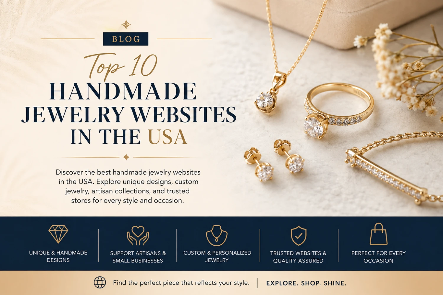 Top 10 Handmade Jewelry Websites in the USA | Best Picks